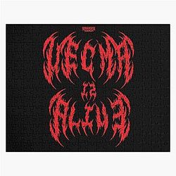 Stranger Things 5 Vecma is Alive Grunge Style Jigsaw Puzzle