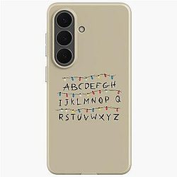 Alphabet Stranger Things Samsung Galaxy Case
