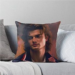 She's Only Gonna Break Your Heart - Steve Harrington from Stranger Things Throw Pillow