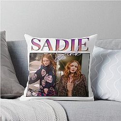 Sadie Sink Fan T-Shirt Max Mayfield Design Hoodie Stranger Things Throw Pillow