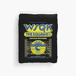 Stranger Things 5: Squawk the Black Duvet Cover