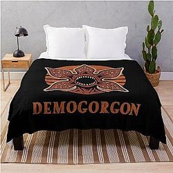 Stranger Things Demogorgon Throw Blanket