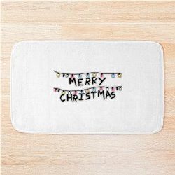 Christmas Lights Stranger Things Bath Mat