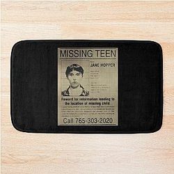 Stranger Things 5: Missing Teen Jane Hopper Bath Mat