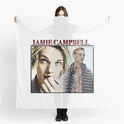 Stranger Things Actor Jamie Bower Retro Vintage Design Scarf