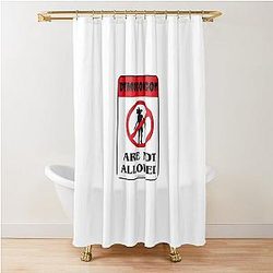 Stranger Things Artwork Shower Curtain