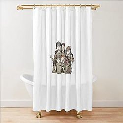 Stranger Things Artwork Shower Curtain
