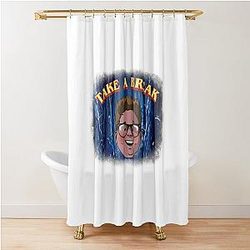 Derek Stranger Things Take a Break Shower Curtain