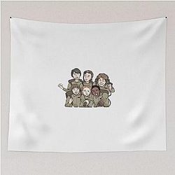 Stranger Things Artwork Tapestry