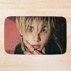 Hyunjin HOT prince boyfriend, you make Stray Kids stay, 3RACHA hyunpic bang chan leechangbin han felix seungmin dominate kpop Bath Mats