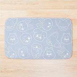 Stray Kids (SK Zoo) All Member Pattern Bath Mat