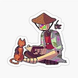Stray cat game sticker