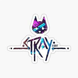Stray Game Vintage Design Sticker