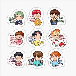 Stray Kids Positivity Stickers