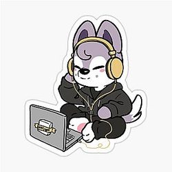 Stray Kids Wolf Chan Glossy Sticker