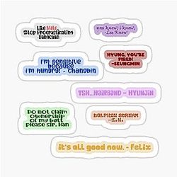 Stray Kids Sticker Pack