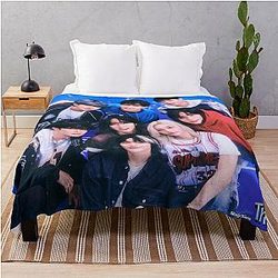 Stray Kids 2025 Season's Greetings Teaser Images kpop Throw Blanket