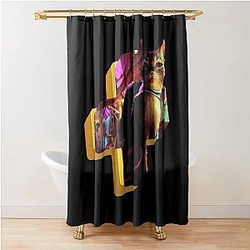 Stray Cat Shower Curtain