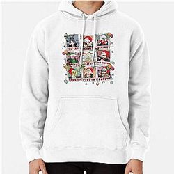 Stray Kids 2024 Kpop Merry Xmas and a Happy New Year OT8 Boy Group Members Fanart Pullover Hoodie