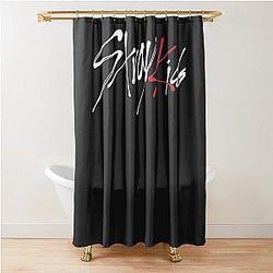 Stray Kids Logo Classic T-Shirt Shower Curtain