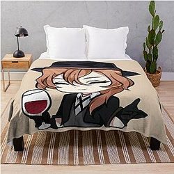 Chuya Nakahara Bungo Stray Dogs Throw Blanket