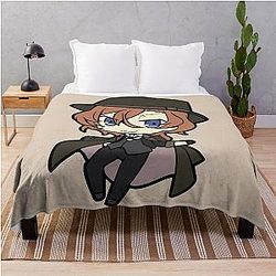 Chuya Nakahara Bungo Stray Dogs Throw Blanket