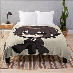 Osamu Dazai Bungo Stray Dogs Throw Blanket
