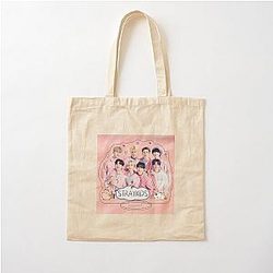 Stray Kids Kpop Cute Happy OT8 Cotton Tote Bag