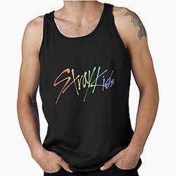 Stray Kids Rainbow Logo Tank