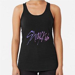 Stray Kids Logo Gradient Racerback Tank Top