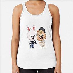 Stray Kids SKZOO Han Jisung Lee Know Racerback Tank Top