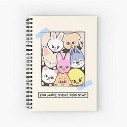 Stray Kids Spiral Notebook