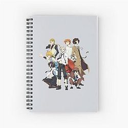 Bungo Stray Dogs Spiral Notebook