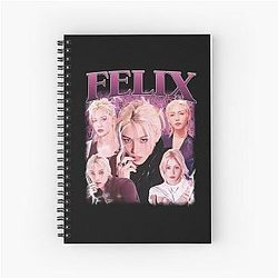 Vintage Felix Stray Kids Notebook
