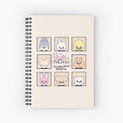 Stray Kids - SKZOO Spiral Notebook