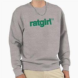 Stray Rat Girl Hoodie Pullover Sweatshirt