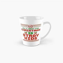 All I want for Christmas is Stray Kids everywhere world domination bang chan lee know changbin han felix seungmin in kpop skz xmas Tall Mug