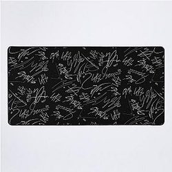 Stray Kids SKZ Logos and Autographs Scribble Pattern Desk Mat