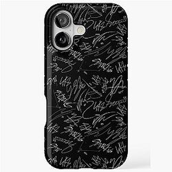Stray Kids SKZ Logos and Autograph iPhone Tough Case