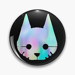 The Stray Game Logo Pin
