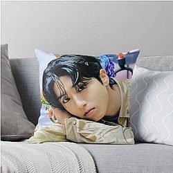 Stray Kids Han Jisung visual singer dancer rapper Quokka of our hearts k-pop boy group Korea Throw Pillow