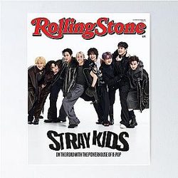 Rolling Stone Stray Kids (Stray Kids) "ATE" Teaser Image SKZ Kpop OT8 Poster