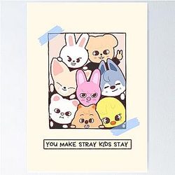 Stray Kids - SKZOO Poster