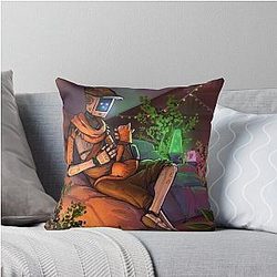 Stray Game Love Throw Pillow
