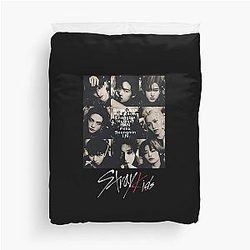 Stray Kids Korean Pop Band Story Duvet Cover