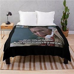 Stuart Macher Art Funny Throw Blanket