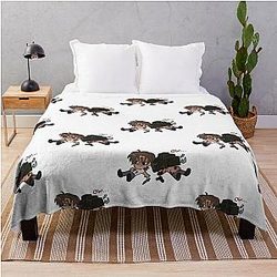 Billy Loomis and Stu Macher Throw Blanket