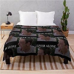 Stu Macher Scream Movie Throw Blanket