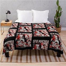 Stu Macher Scream Movie Throw Blanket
