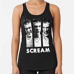 Scream Stu Macher Racerback Tank Top